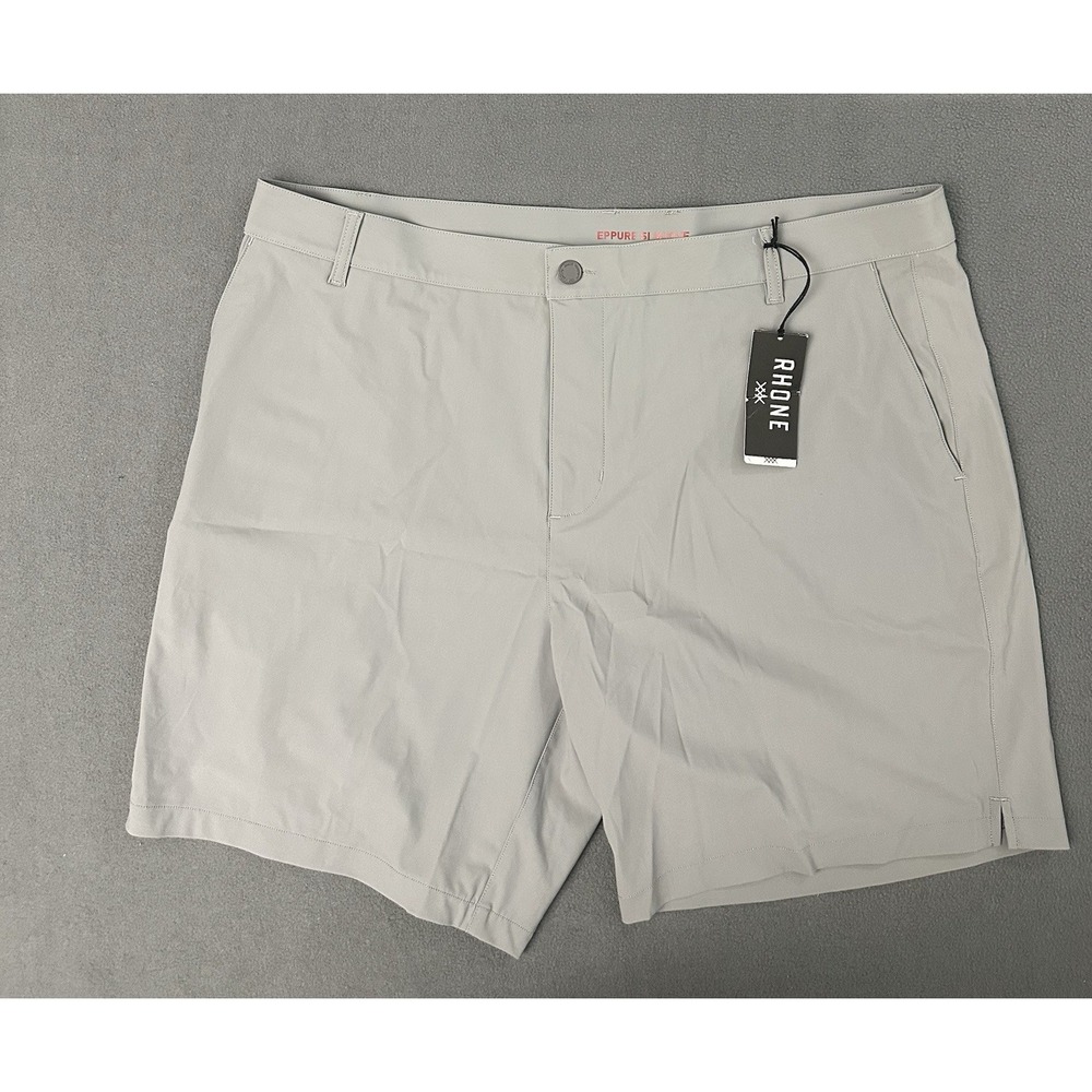 Rhône Men's Size 40 Resort Shorts Smoked Gray 8" Inseam